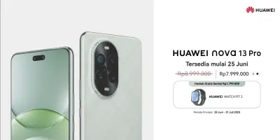 Huawei Nova 13 Pro KEMBALI!!! Resmi Rilis di Indonesia: Dual Kamera Selfie & Fast Charging 100W Jadi Andalan